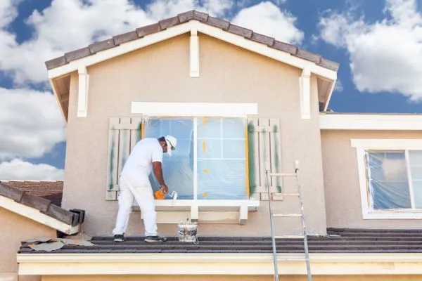 Travaux d'entretien façade Reyrieux